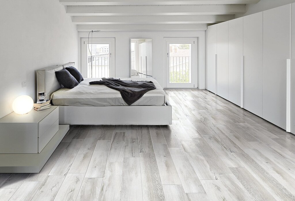 Gray floor