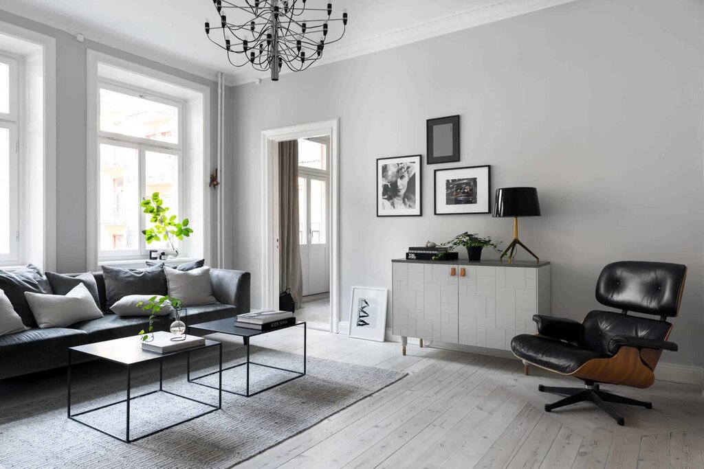 Gray floor color