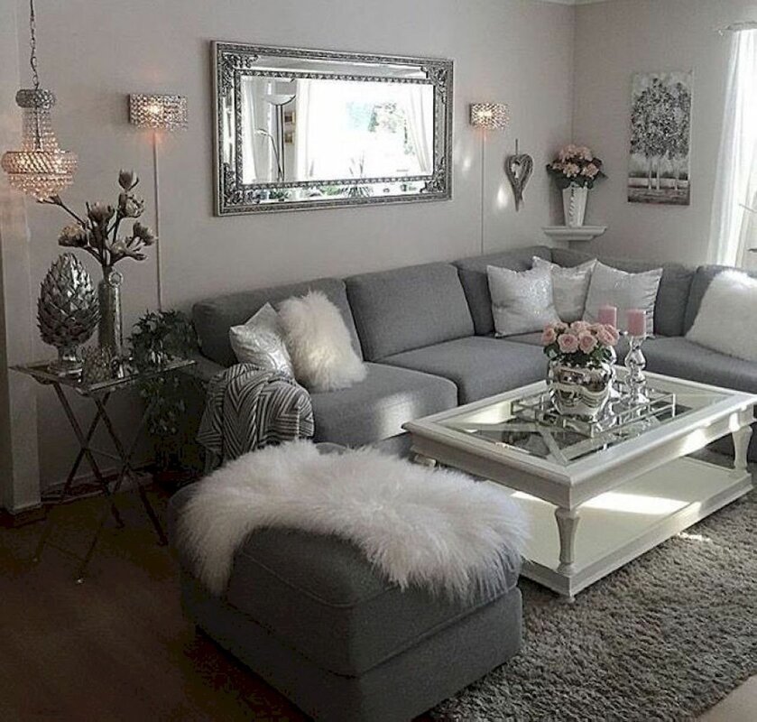 Gray color in the interior