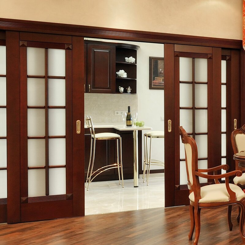 Wide interior doors