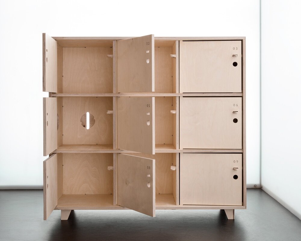 Plywood cabinet