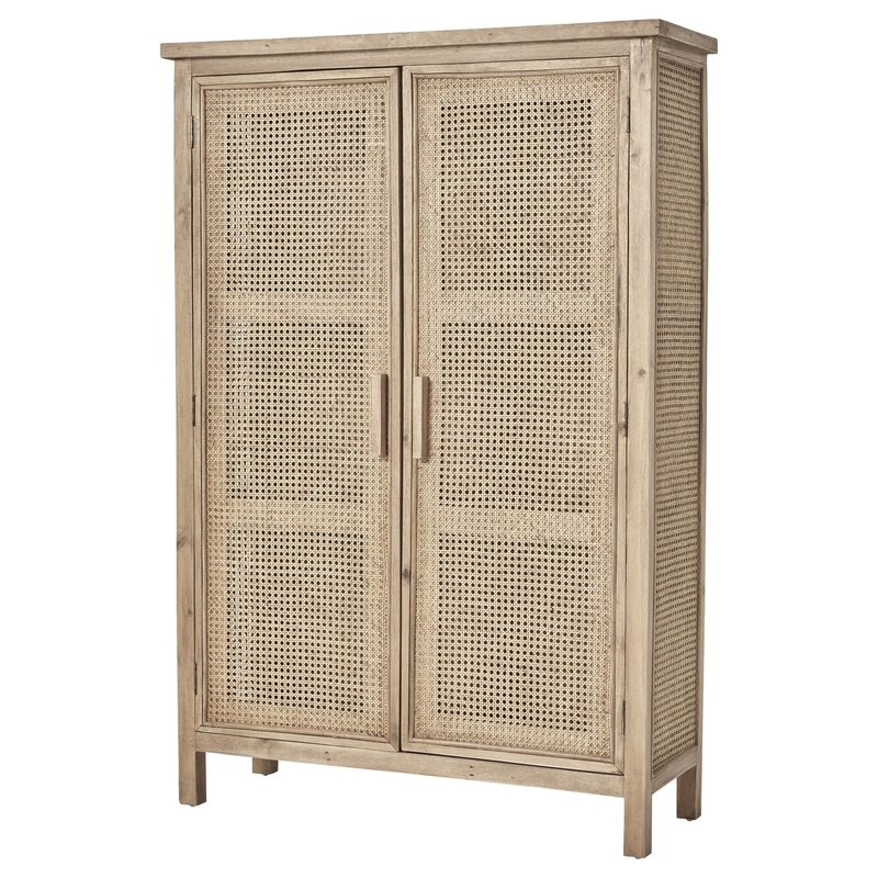 Rattan cabinet