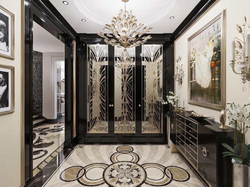 Art Deco style wardrobe