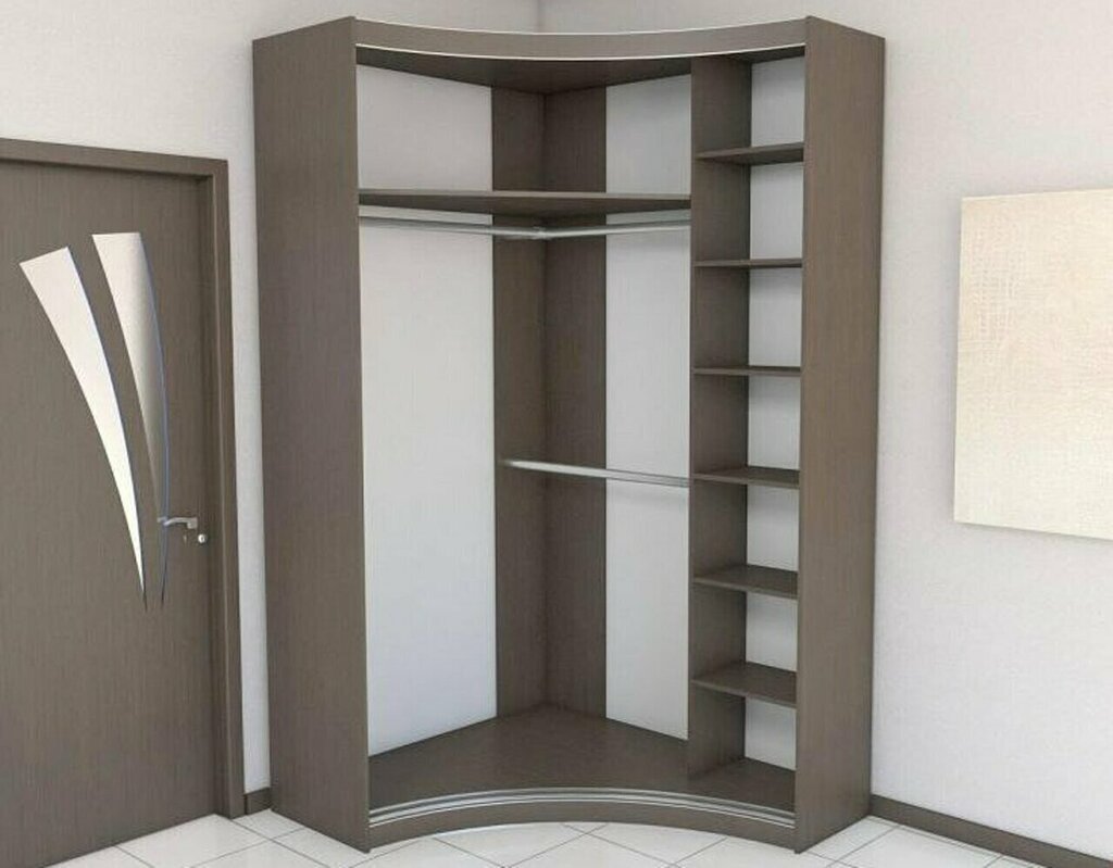 Corner wardrobe