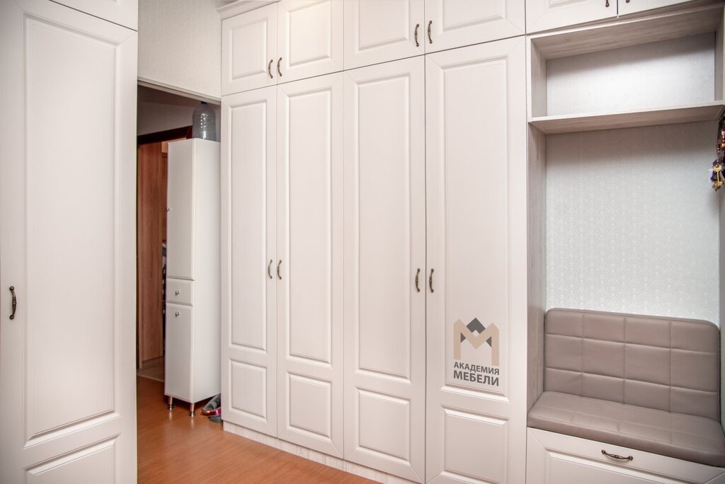 A wardrobe with swing doors for the hallway