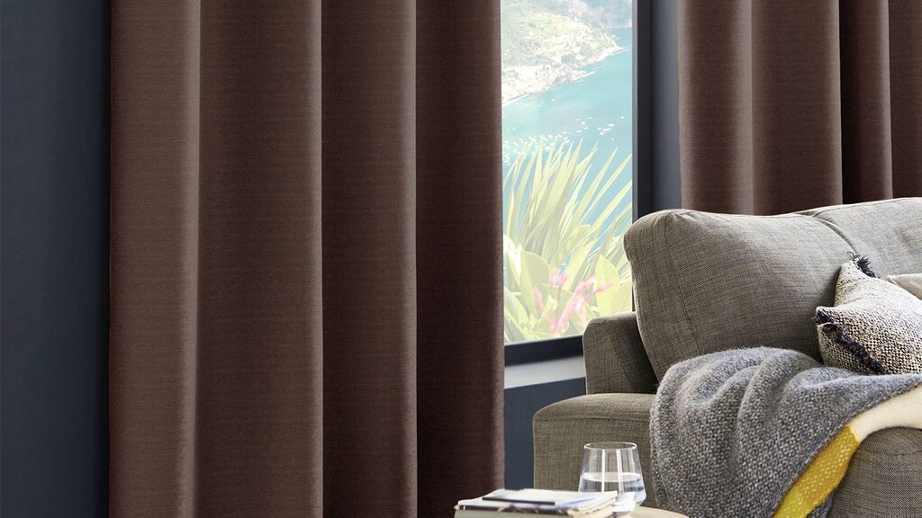 Blackout curtains champagne