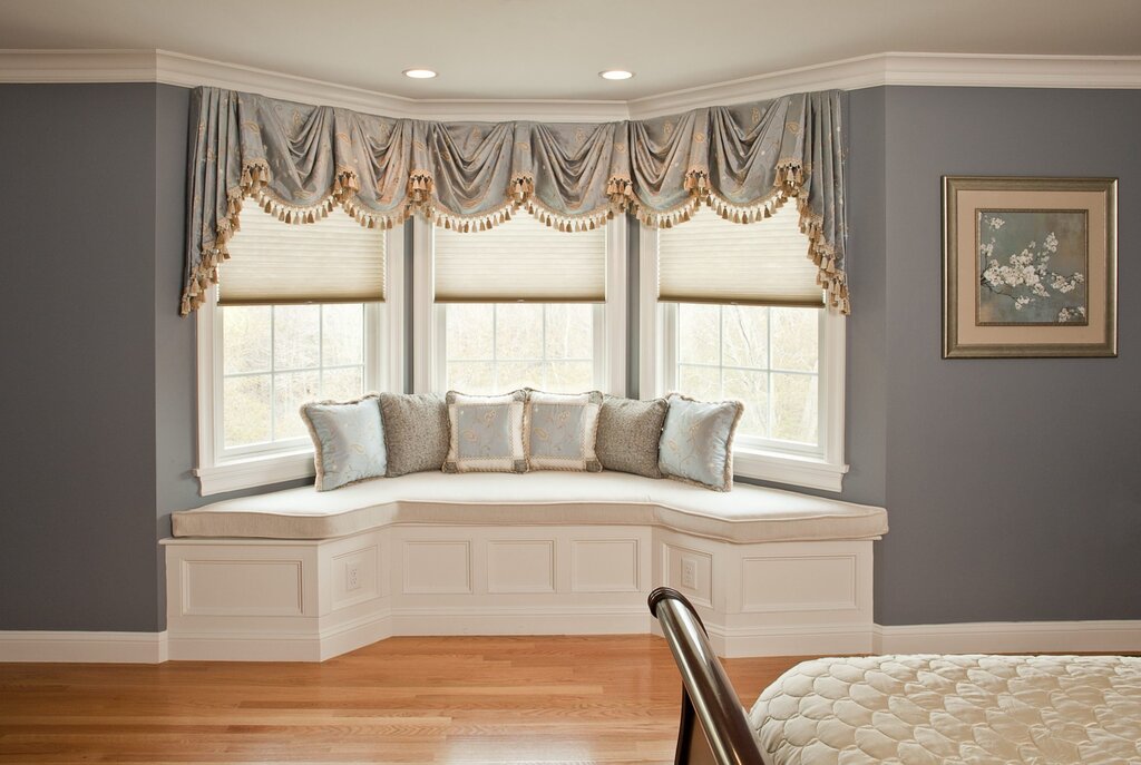 Curtains for bay windows