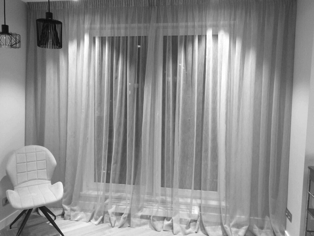 Organza curtains