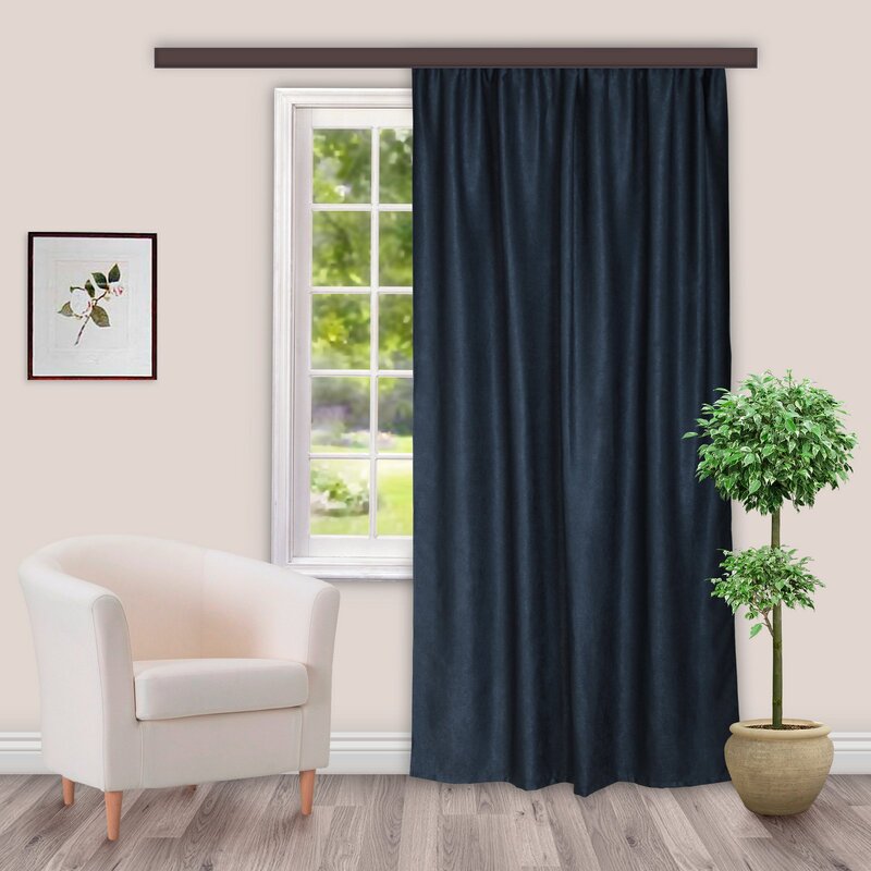 Canvas fabric curtains