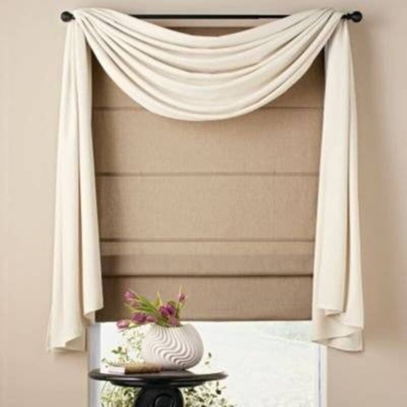 Curtains for a small window