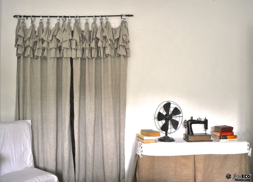 Tie-up curtains