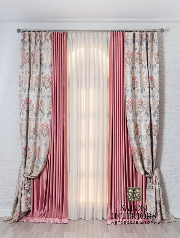 Curtains with undercurtains