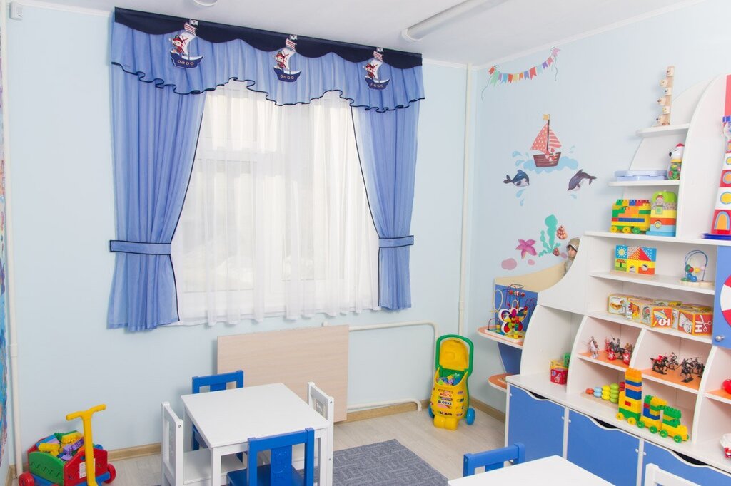 Curtains for a boy's room