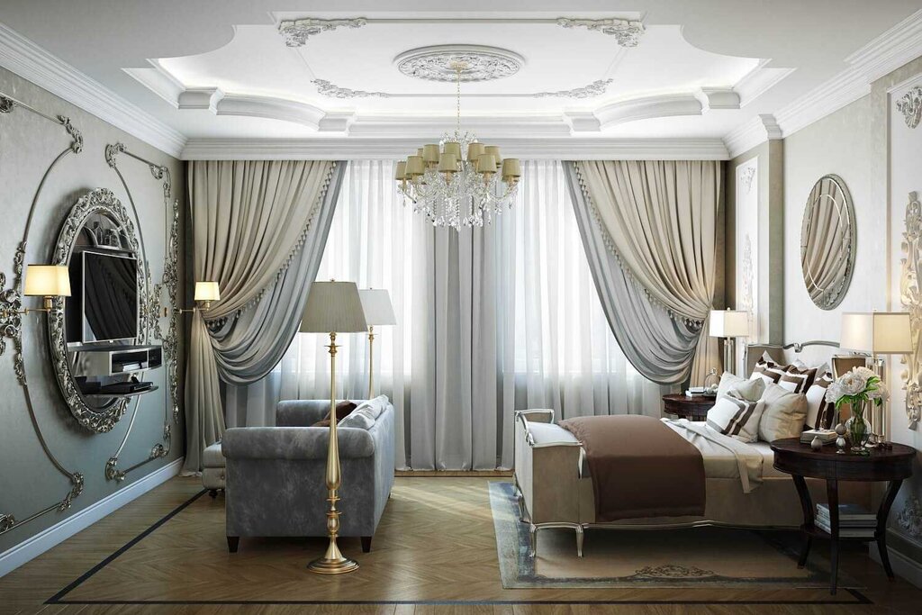 Classic style curtains