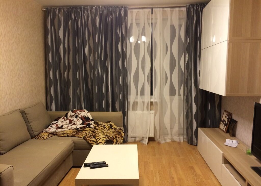 Curtains for a one-room apartment