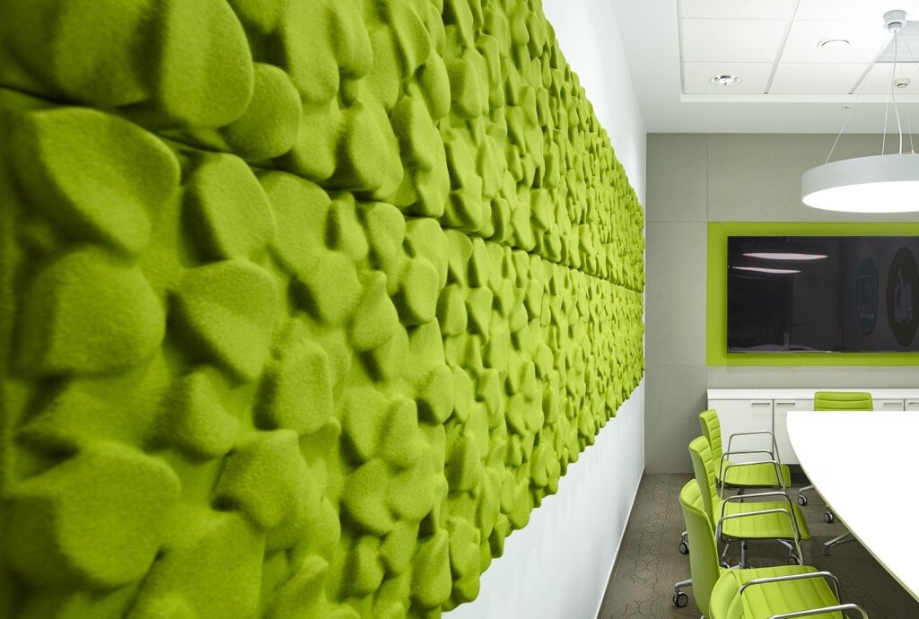 Sound-absorbing decorative panels 40 фото