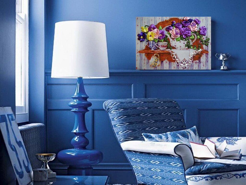 Blue decor