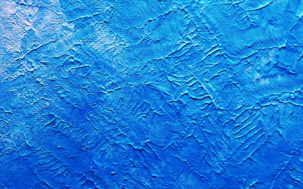 Blue plaster