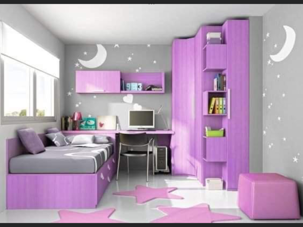 Lilac children's room