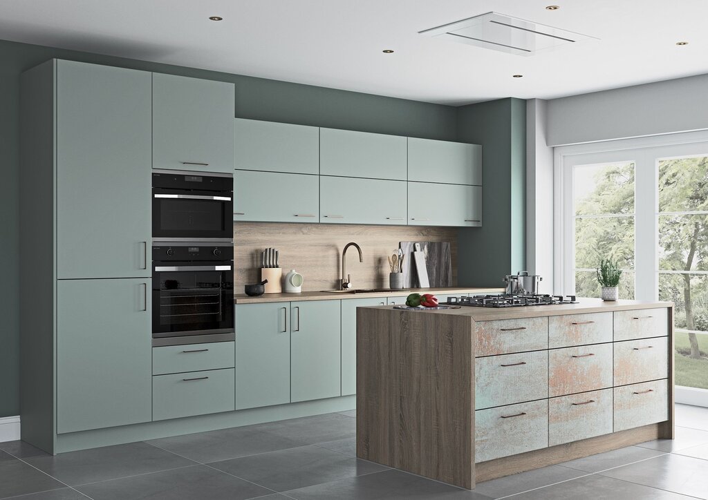 Combination of kitchen fronts