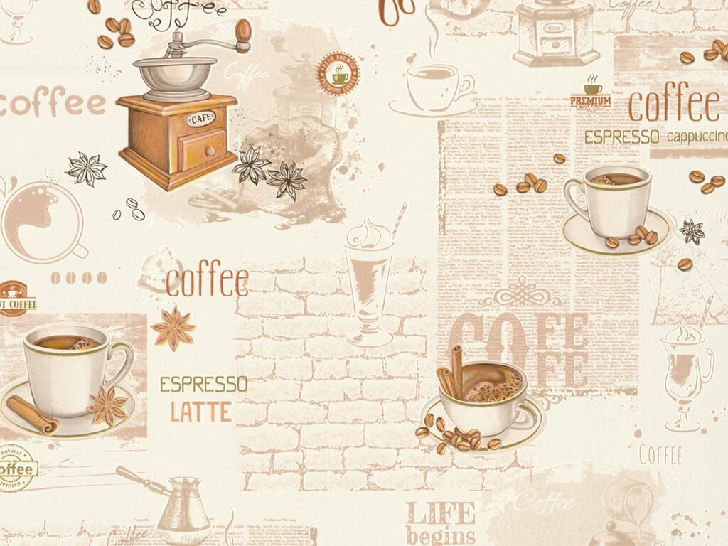 Soft latte kitchen