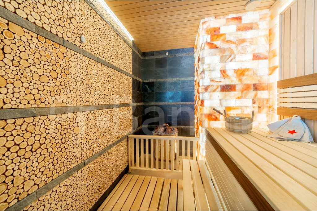 Salt bricks for the sauna