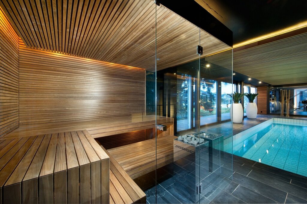 Modern bathhouse