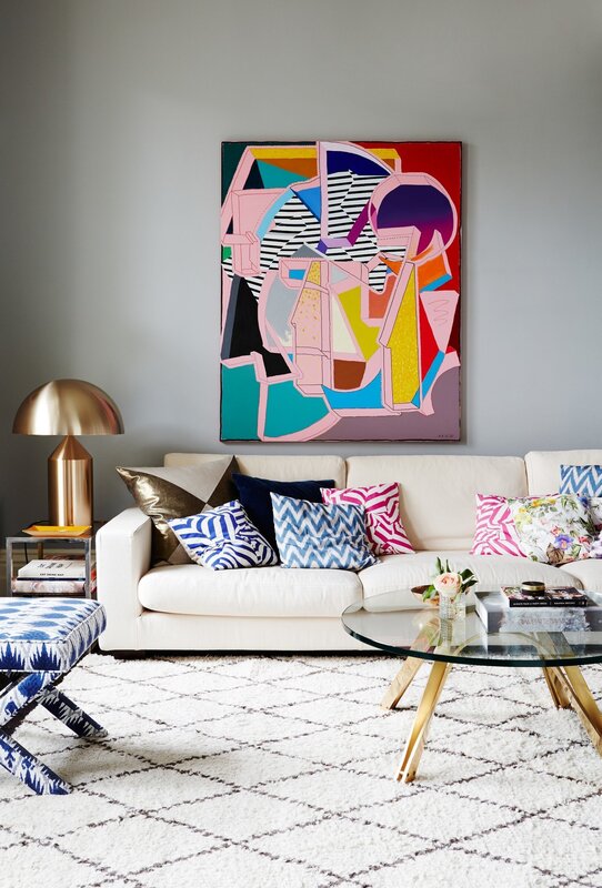 Contemporary interior painting