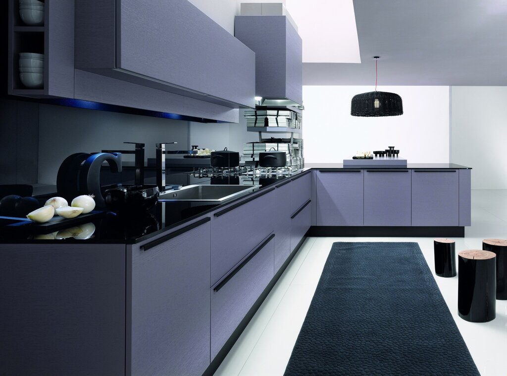 Modern kitchen furniture 37 фото