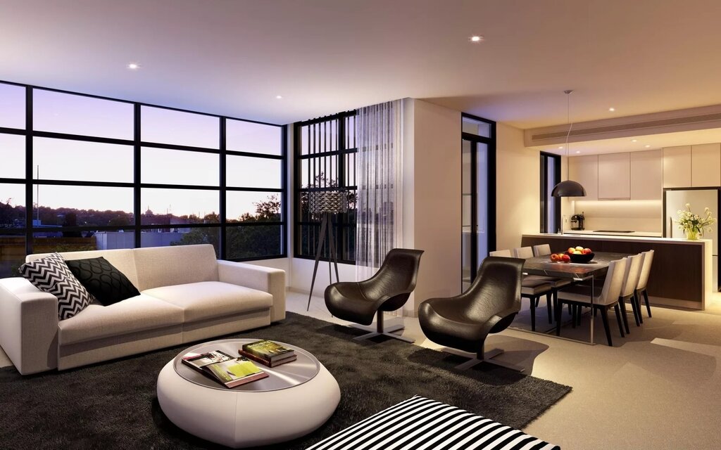 Modern apartment interior