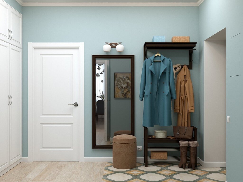 Modern small hallway