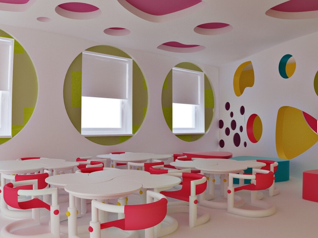 Modern furniture for kindergartens 61 фото