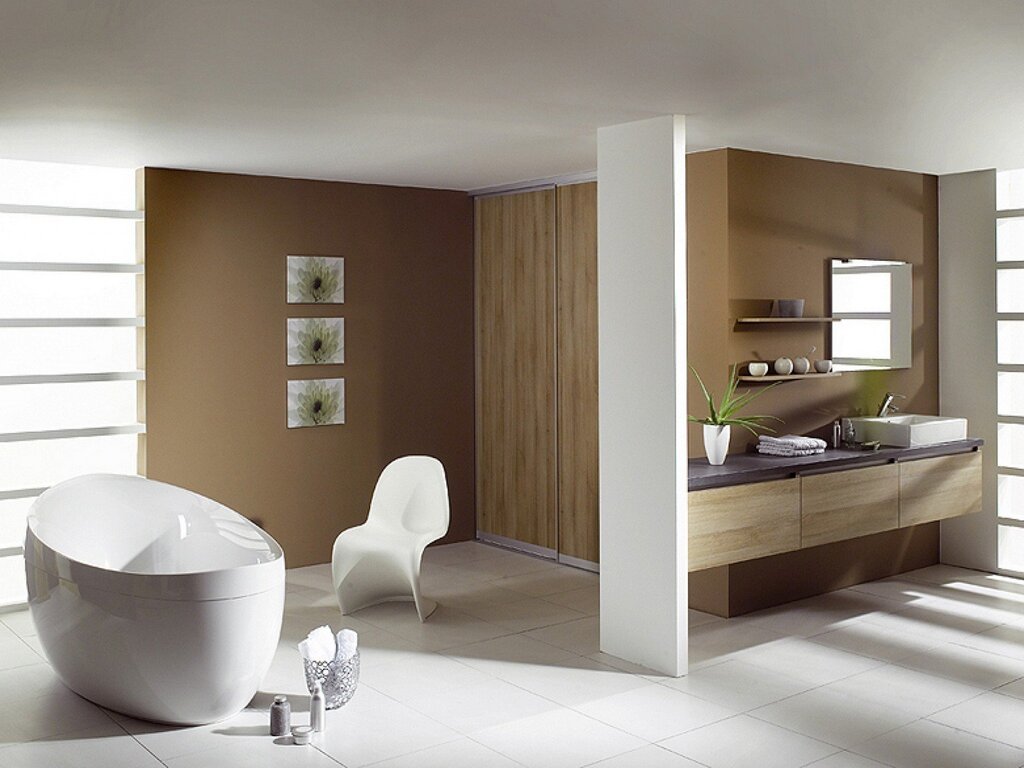 Modern bathroom furniture