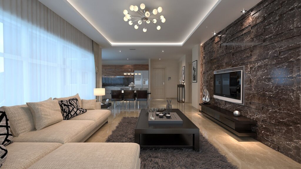 Modern apartment finishes