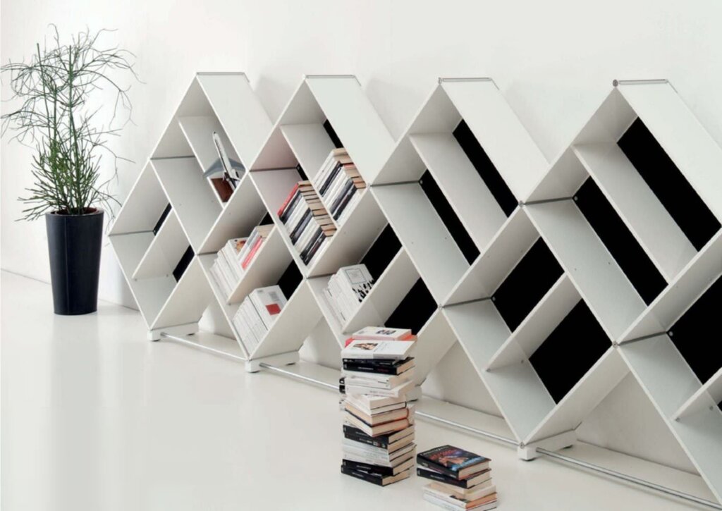 Modern bookshelf