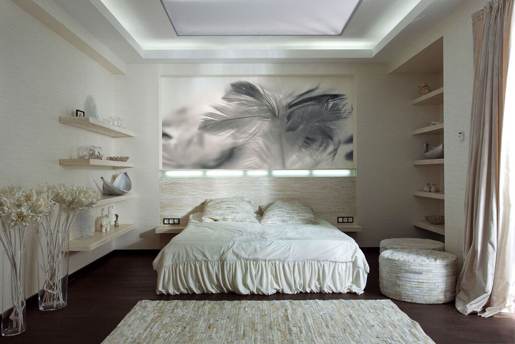 Modern photo wallpaper for the bedroom