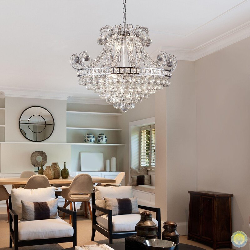 Modern crystal chandeliers