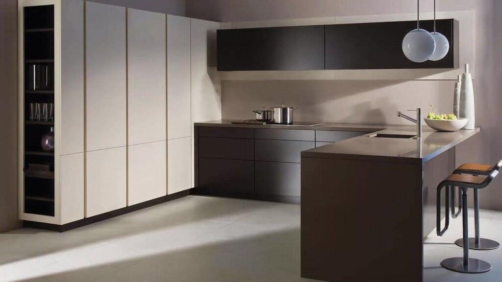 Modern kitchen cabinets