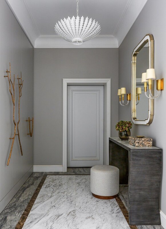 Modern chandeliers for the hallway