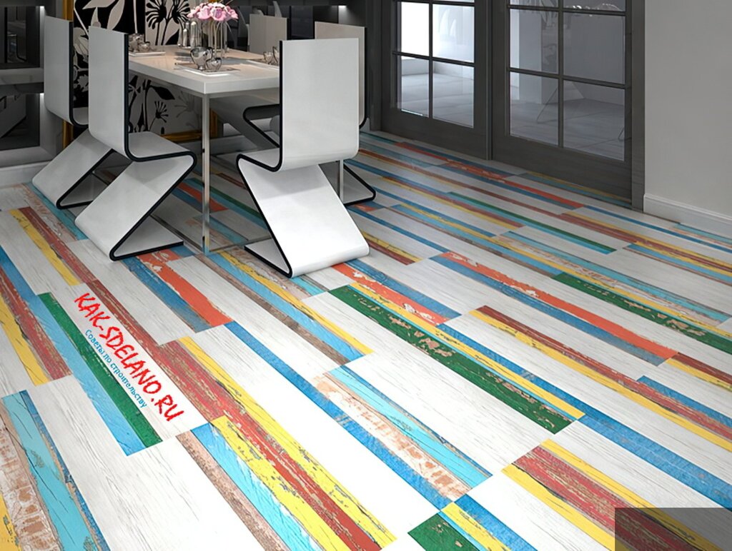 Modern flooring for the home