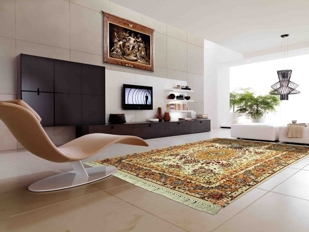 Modern carpets for the living room