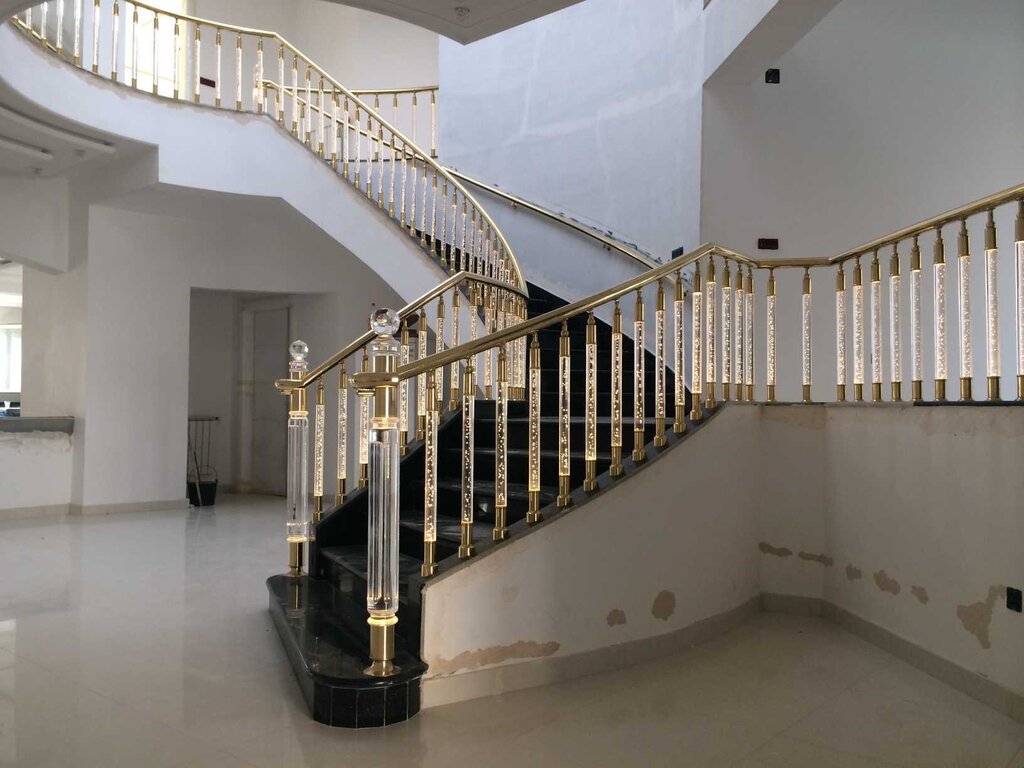 Modern railings for stairs in the house