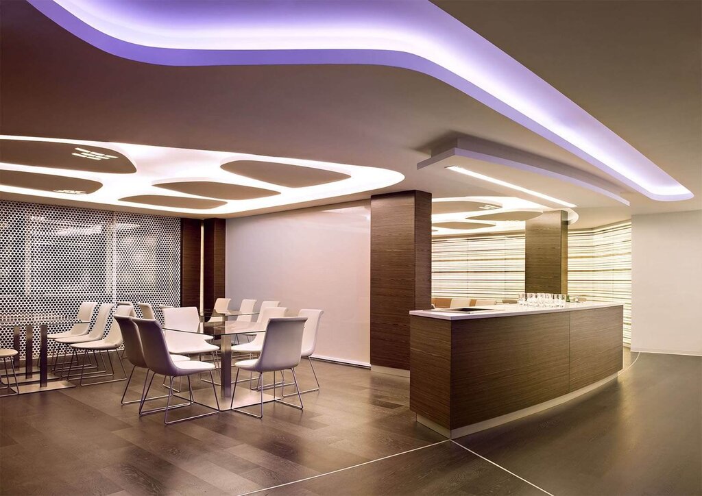 Modern suspended ceilings