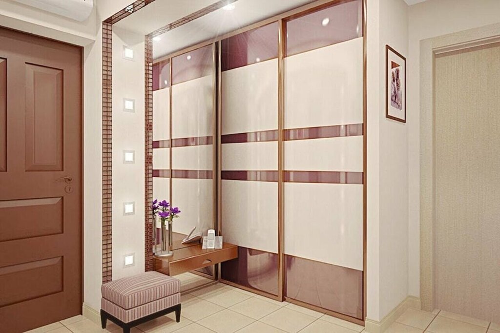 Modern sliding door wardrobes for the hallway