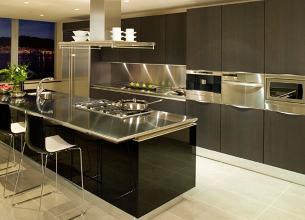 Modern kitchen countertops