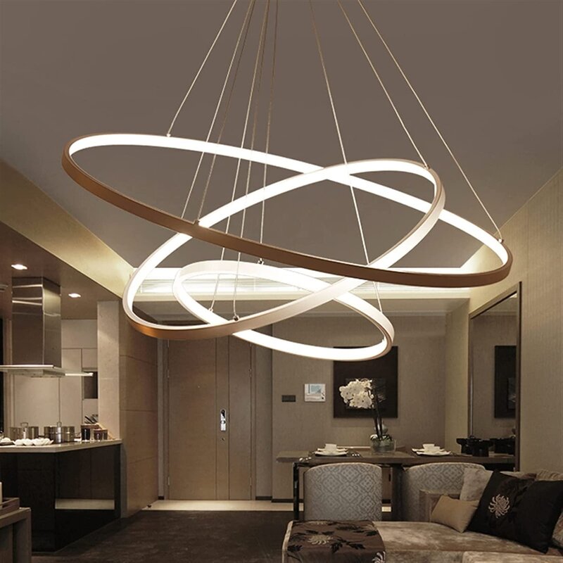 Modern LED chandeliers 9 фото