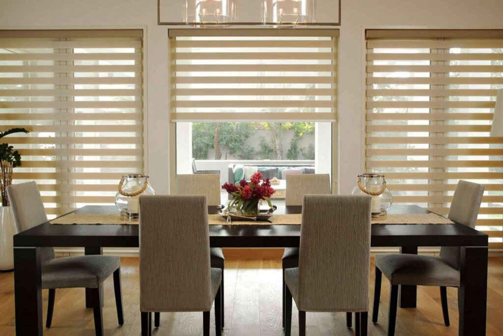 Modern blinds for the kitchen