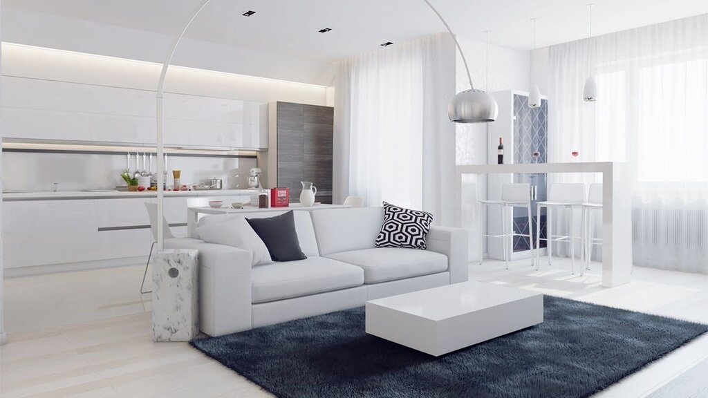 Modern white interior