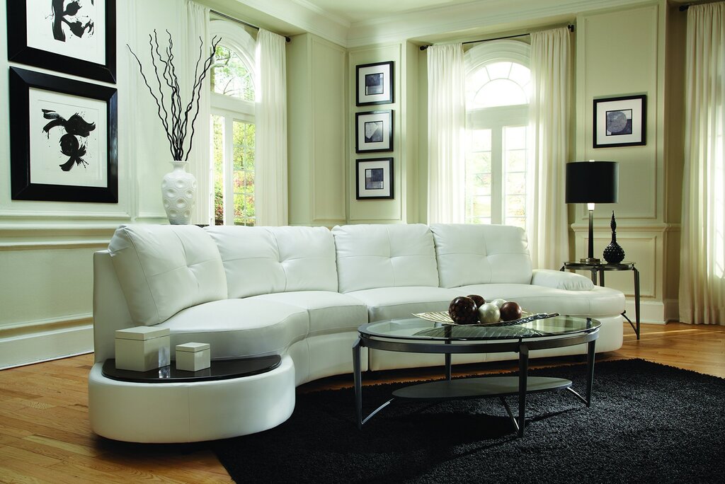 Modern sofa for the living room