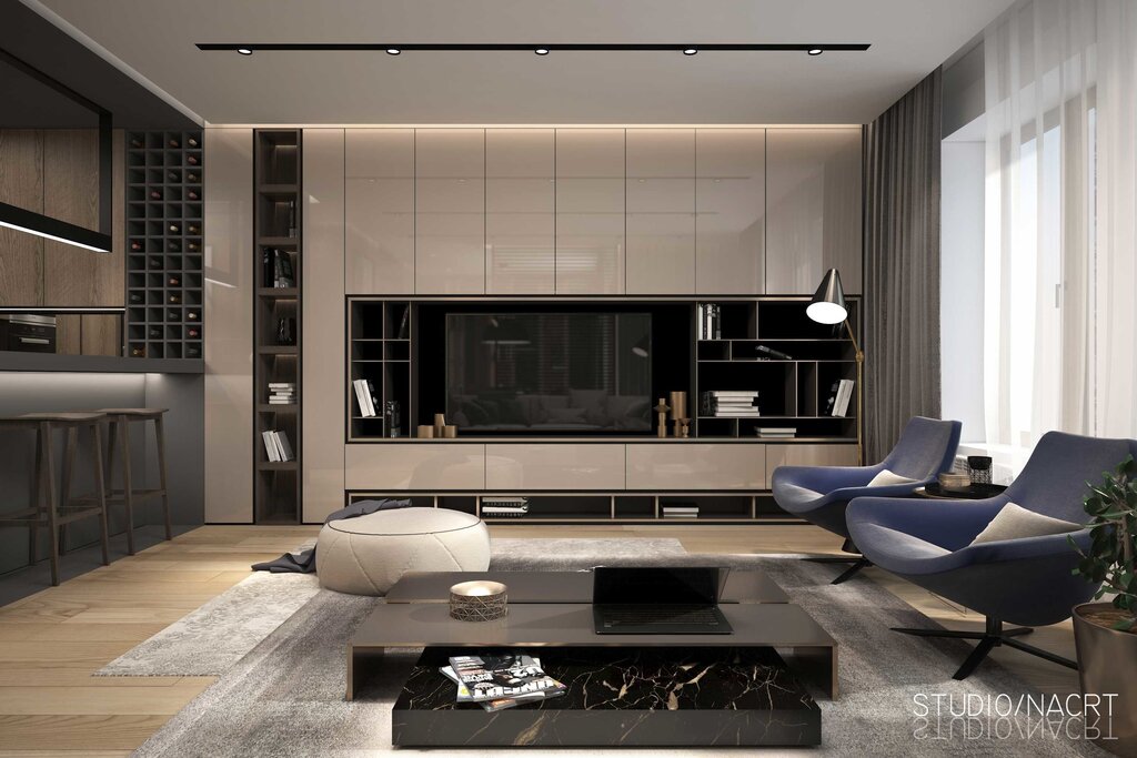 Modern living room design 23 фото